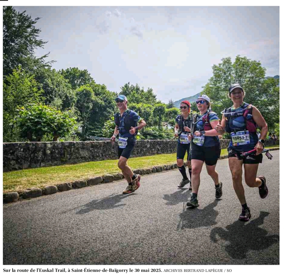 &laquo;&nbsp;Il y a dans le trail une forme de surenchère permanente&nbsp;&raquo;, SUD OUEST,&nbsp;28/09/2025