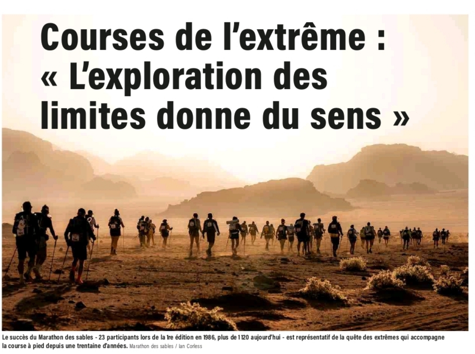 &laquo;&nbsp;Course de l&rsquo;extrême : « L&rsquo;exploration des limites donne du sens »&nbsp;&raquo;, La République des Pyrénées,&nbsp;18/11/2025